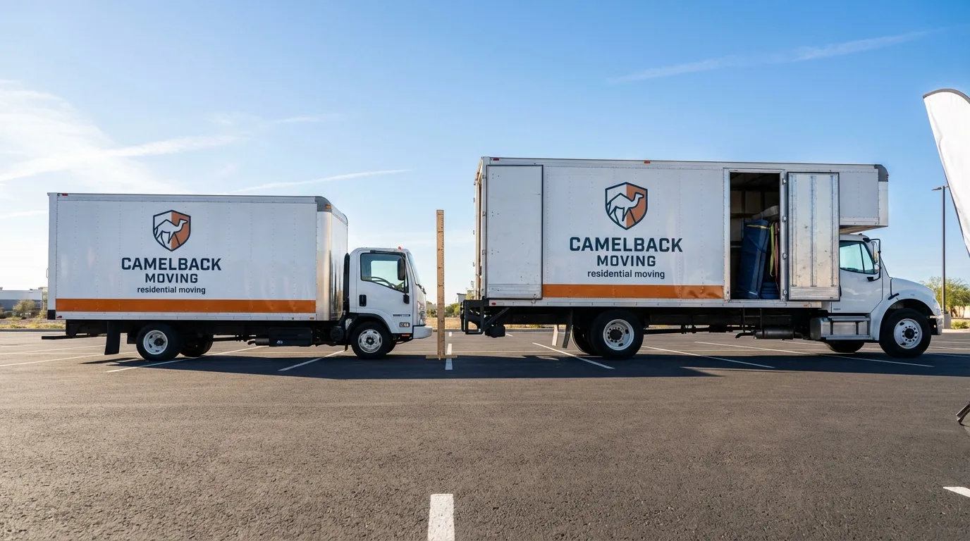 Moving truck size capacity guide in Essex
